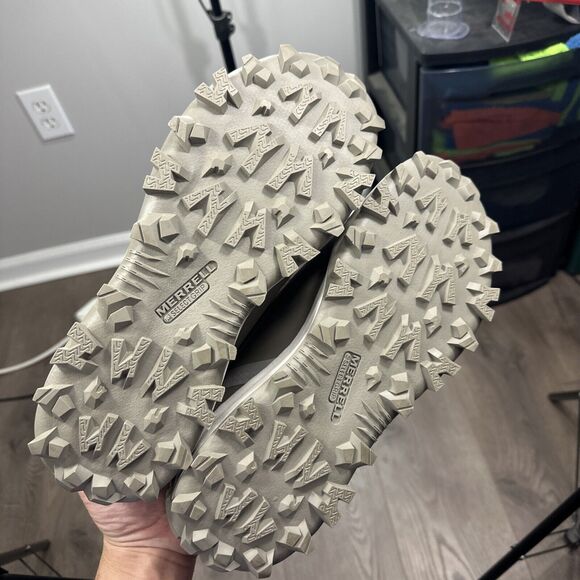 Merrell Thermo Snowdrift Moc Shell Shoes Womens 11 Brown Waterproof Lined Hiking - Picture 6 of 8